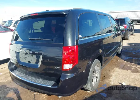 2016 Dodge Grand Caravan Sxt from USA, damaged, VIN 2C4RDGCG2GR383419
